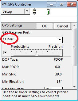 25107-COM40Setting