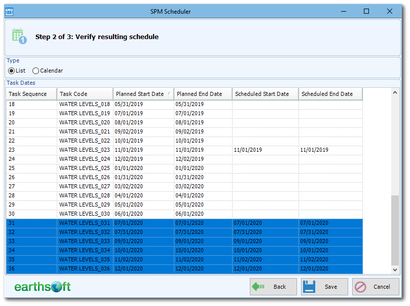 SPM-Scheduled_Task_Step2_List